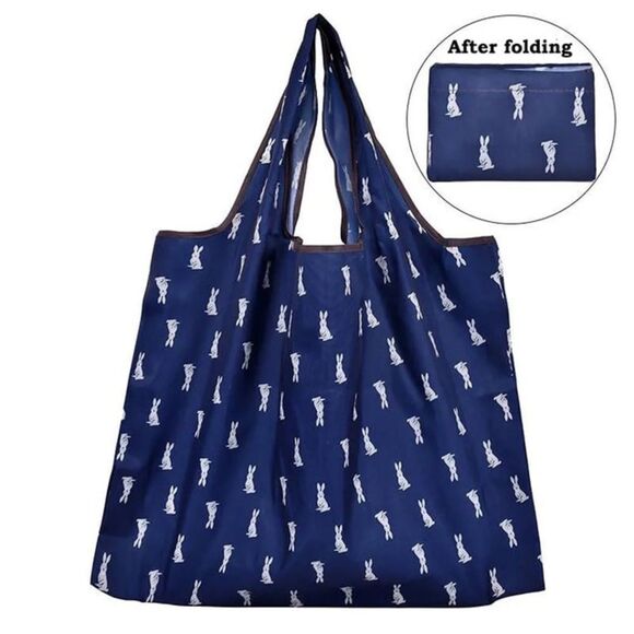 Bunny 🐰 Print Tote Bag - Picture 1 of 6